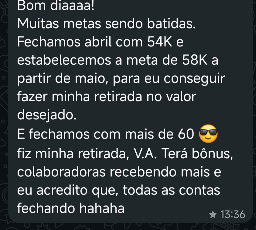 Depoimento de cliente
