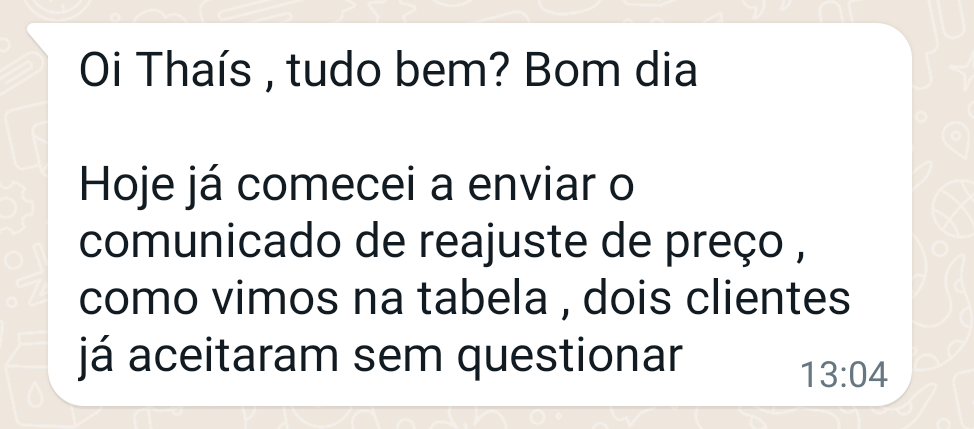Depoimento de cliente